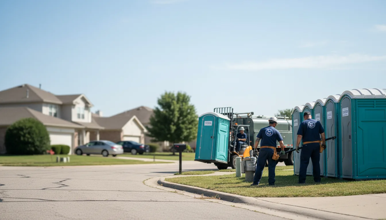 Porta Potty Rental in New Baden, IL near me